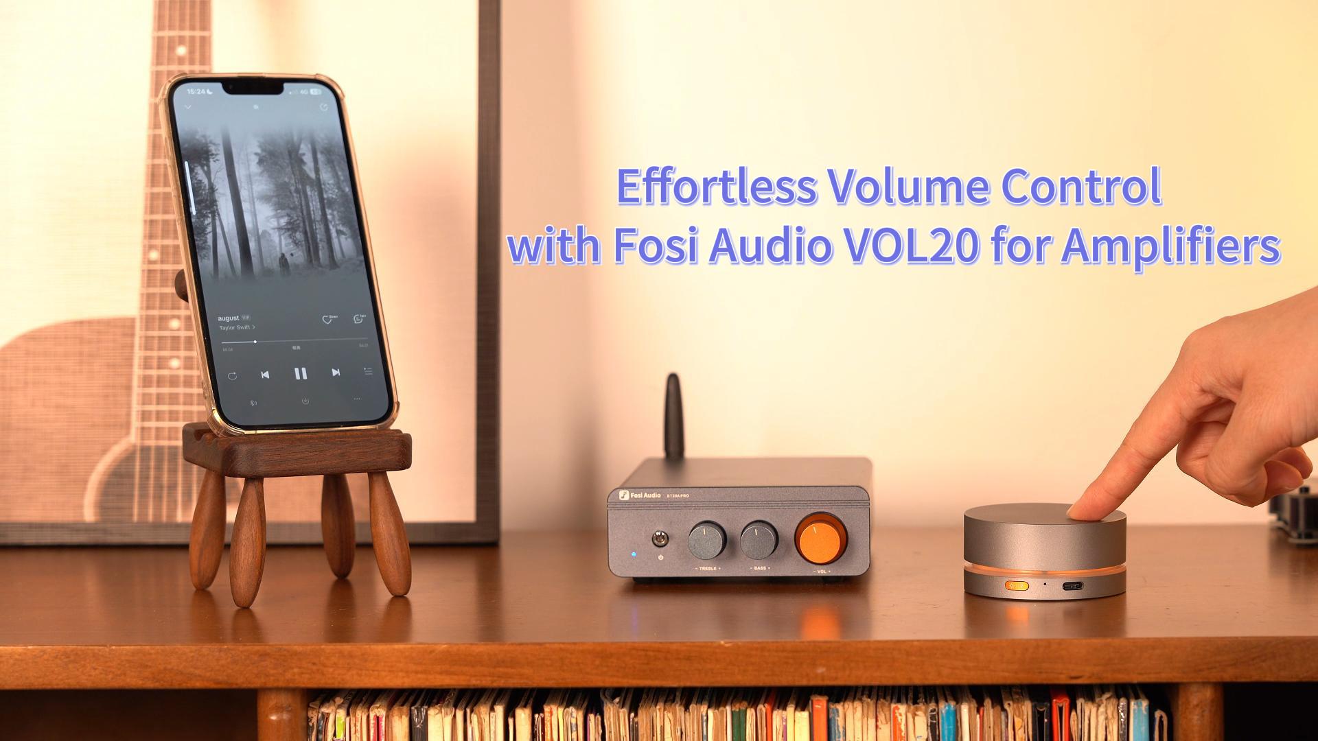 Amazon.com: Fosi Audio VOL20 Bluetooth Volume Control Knob, USB